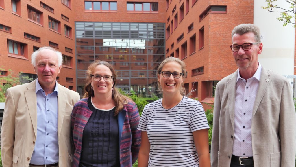 Wissenschaftlicher Begleitkreis WERTvoll (v.l.): Prof. Dr. Ralph Meißner, Prof. Dr. Cordula Kropp, Dr. Anett Richter und Prof. Dr. Eckhard Jedicke.